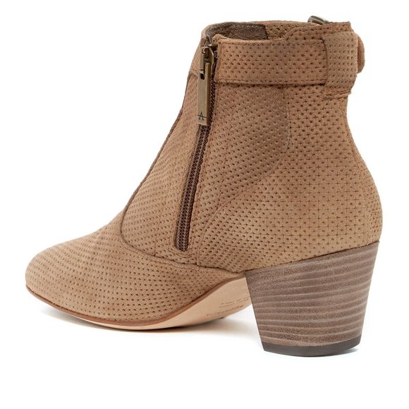 AQUATALIA FRANCE BARK SUEDE ANKLE BOOTIE 7 - Picture 2 of 4